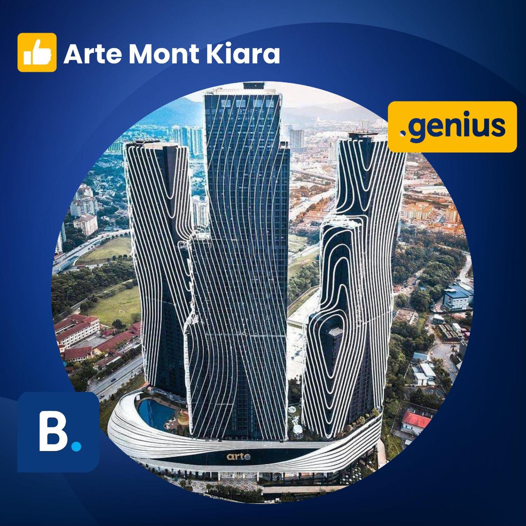 Arte Mont Kiara Kuala Lumpur Daire Dış mekan fotoğraf